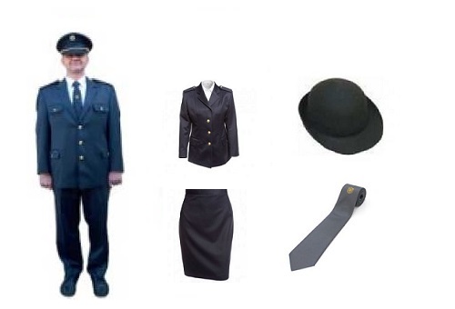 Vycházkové obleky - uniforma